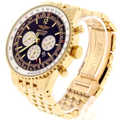 gold mens breitling watches|Meer.